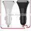 New Dual USB car charger car-styling Scalable data line LED indicator Universal mobile phone charger jump starter