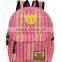 2015 good quality kindergarten kids backpack school bag
