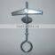 Circle hook toggle steel anchor