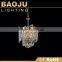 Guestroom Gold Hanging Acrylic Chandelier Light