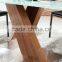 TB Modern glass dining room table sets new design