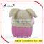 2015 Baby fancy winter hat cotton corduroy and fleece animal rabbit and bear