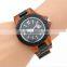 New Product Real Wood Watches Ebony and Red Sandlwood Japan Quartz Clock Watches Wood Unisex Watch on