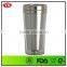 Eco-friendly 16 oz stainless steel thermal mug with lid