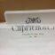2015 unique clear/logo Acrylic wedding invitation /souvenir card