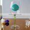 Stemware Crystal handpainted Christmas wine glass cup from Bengbu Cattelan Glassware Factory