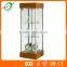 Wooden Jewelry Glasses Lockable Display Cabinets