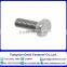 Stainless steel T-head bolts, 201/202/304/316, DIN933/931,