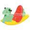 Lovely animal design plastic rocking horse