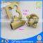 F-547 gold plated metal lock,flower turn locks for handbag