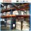 Heavy duty step beam metal shelving rack / customized wire shelving