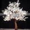 3m Nice artificial warm white led maple tree with design patent