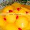 sweet yellow peach and canned fruits for selling