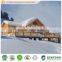 2015 New Design Prefab Wooden House with Terrace for Skiing Resort