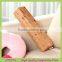 Hot Selling Creative Head Rest Wood Shape Throw Pillow