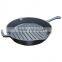 cast iron skillet sizzle plate / skillet plate / grill skillet