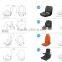 Custom Leather Crane Seat Comfortable Truck Driver Seat With Best Price YH-12