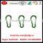 Custom Aluminum Bottle Gourd Shaped Carabiner With Various Color