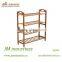 Bamboo standing shoe racks manufacture