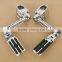 22mm 30mm 35mm Chrome Front Footpegs Footrest kit For Honda GL1800 GOLDWING