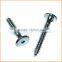 China Factory sales self tapping wood thread furniture screws