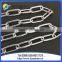 DIN766 galvanized steel link chain long welded link chain