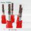 45HRC carbide square endmills / ball nose endmills