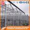 Factory direct steel frame glass greenhouse fertilization system for sale