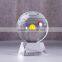 Crystal ball decoration solar system crystal ball