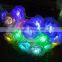 Waterproof attractive wedding centerpiece rose decoration led change color mini light