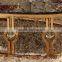 2015hot selling golden used hotel/living room furniture coffee/tea/center table