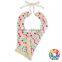 fancy reversible baby tassel bandana christening bibs