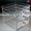 Hot sale china factory clear acrylic jewelry display case with logo