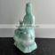 Polyresin Jade Kuan-yin Figurine