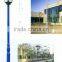 Square metal(ductile iron) casting poles,yard lighting poles