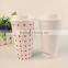 Custom Printing Reusable Starbucks Plastic Coffee Cup with Lid