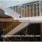 Jingyage custom modern new designs crystal stair balusters home stair decoration railing crystal balustrade modern spiral stair