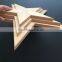 Hot sale pine wood pentagram