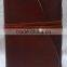 Handmade Vintage Strip Closer Torn Flap Leather Journal