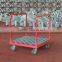 800kg heavy duty steel four brake castor carpet trolley