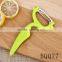 Factory price multi functional high quality PP material stainless steel blade peeler