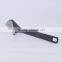 8" black adjustable spanner, black adjustable wrench spanner 200mm, black universal spanner wrench