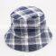 various of high quality europestyle checked bucket hat