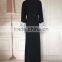 china fashion Clothing OEM Lace Embellishment Racial Open Jacket Abaya With Belt