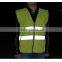 reflective vest in high visibility work wear