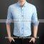 grid new style bespoke Casual men shirt BSRTL0059