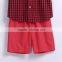 Wholesale Tailored Summer School Plaid Shirt Made Children Shirt