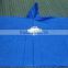 Blue Waterproof Reusable PVC Rain Poncho Cheap