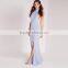 designer one piece party dress long frog backless style
