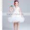 white ruched embroidery flowers dress tulle skirt cocktail dresses ruffle skirt